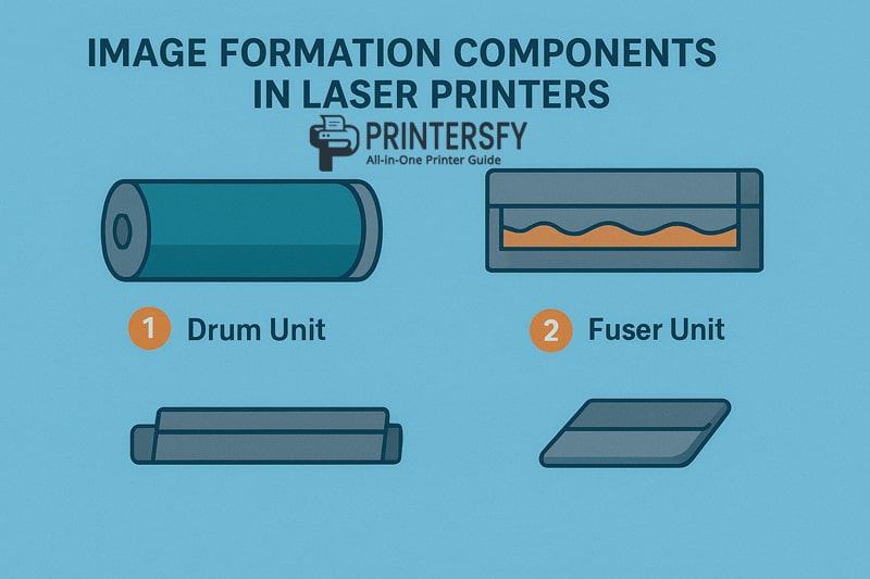 Image Formation Components in Laser Printers
