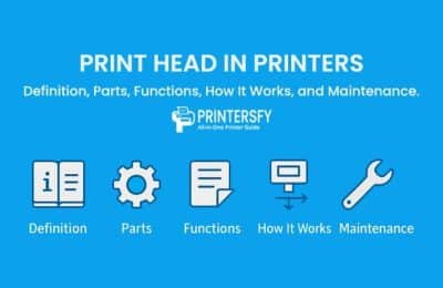 Print Head in Printers: Definition, Parts, Functions, How It Works, and Maintenance