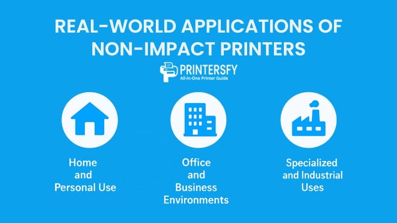 Real-World Applications of Non-Impact Printers