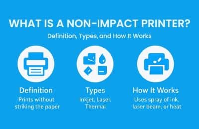 What Is a Non-Impact Printer? Definition, Types, and How It Works