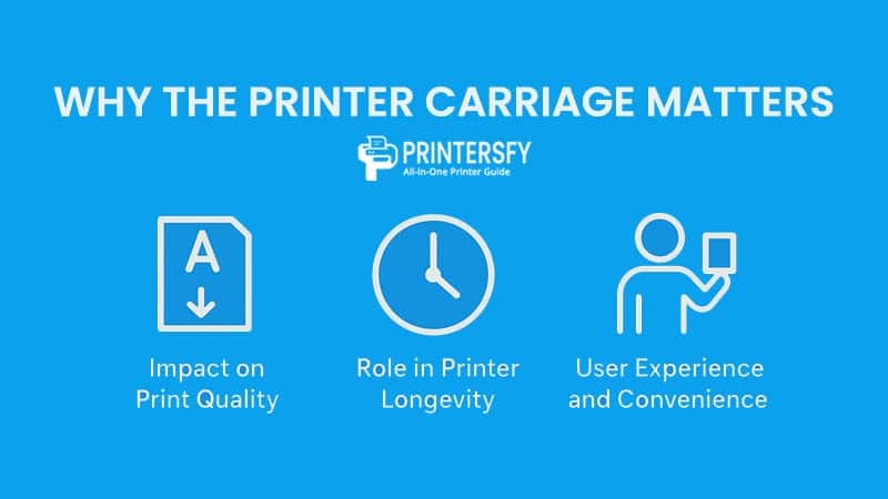 Why the Printer Carriage Matters
