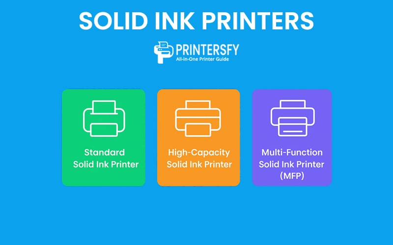 Types of Printers - Solid Ink Printers