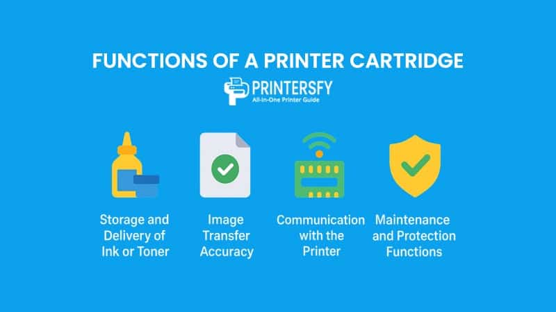 Functions of a Printer Cartridge