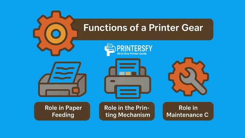 Functions of a Printer Gear