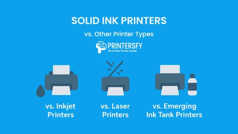 Solid Ink Printers vs. Other Printer Types