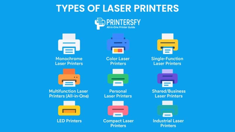 Types of Laser Printers