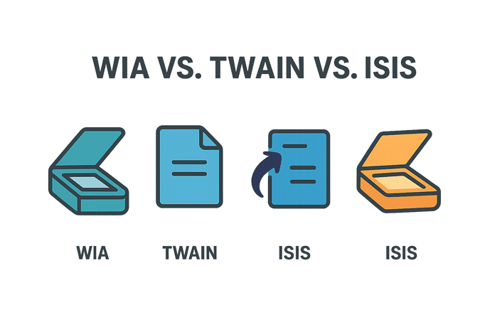 WIA vs. TWAIN vs. ISIS