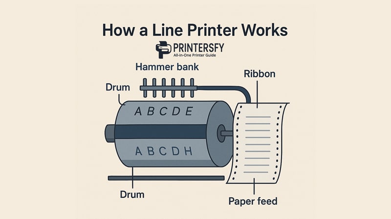 What Is a Line Printer? How It Works, Functions, Types, and Its Uses in Modern Industries