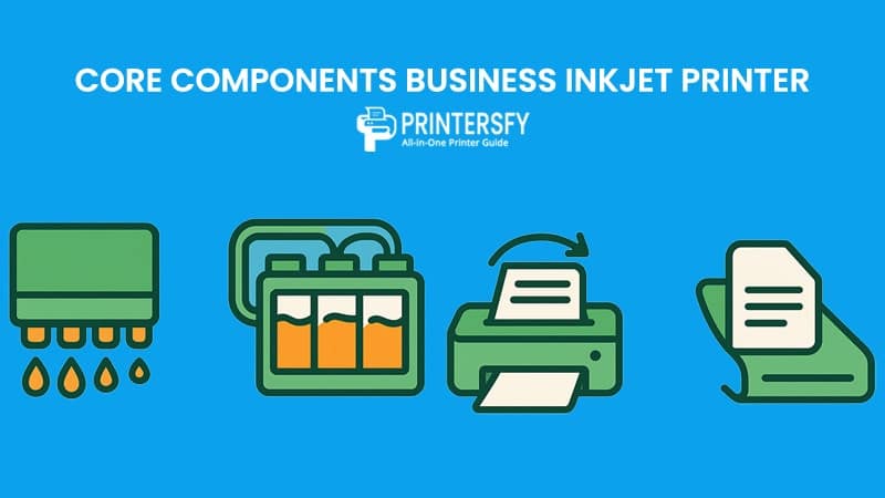 Core Components That Define a Business Inkjet Printer for Office Use