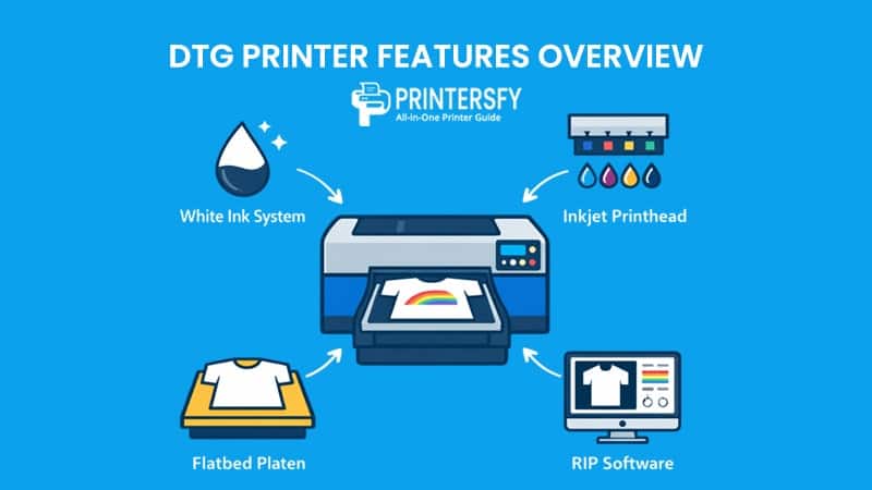 Key Features of DTG Printers
