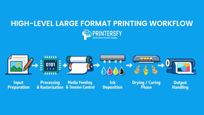 How Large Format Printer Work