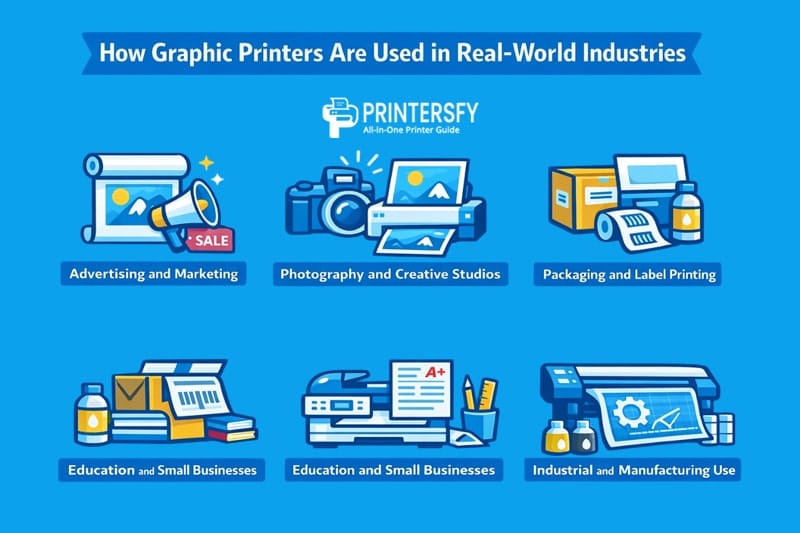 How Graphic Printers Are Used in Real-World Industries