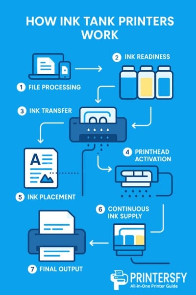 How Ink Tank Printers Work
