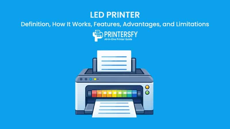 LED Printer: Definition, How It Works, Features, Advantages, and Limitations