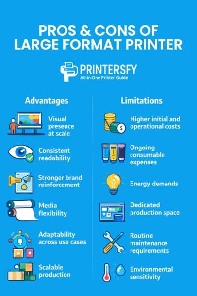 Advantages & Limitations of Large Format Printer