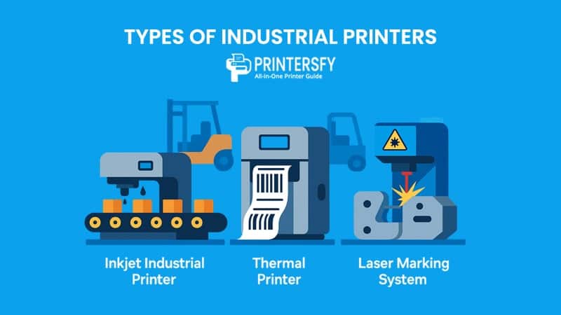 Common Types of Industrial Printers