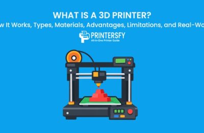 What Is a 3D Printer? How It Works, Types, Materials, Advantages, Limitations, and Real-World Uses