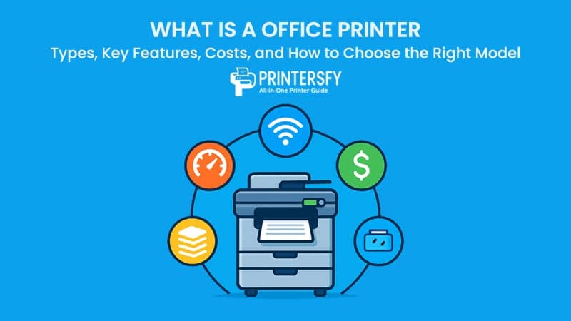 What is a Office Printer? Types, Key Features, Costs, and How to Choose the Right Model