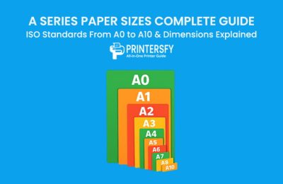 A Series Paper Sizes Complete Guide: ISO Standards From A0 to A10 & Dimensions Explained