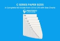 C Series Paper Sizes: A Complete ISO Guide from C0 to C10 with Size Charts