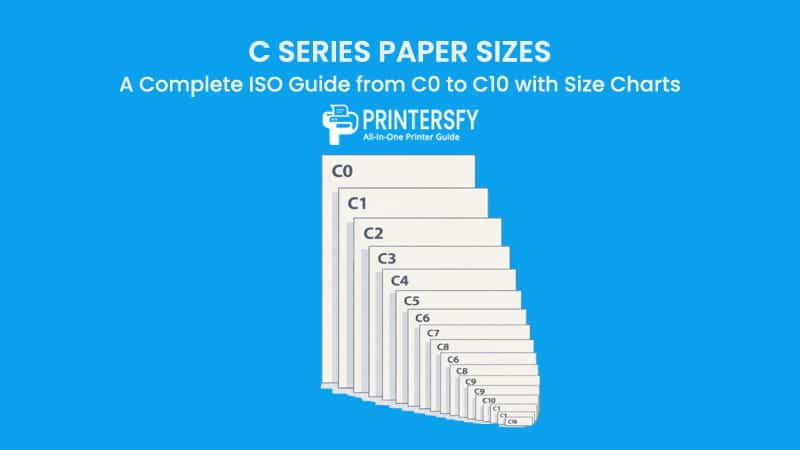 C Series Paper Sizes: A Complete ISO Guide from C0 to C10 with Size Charts