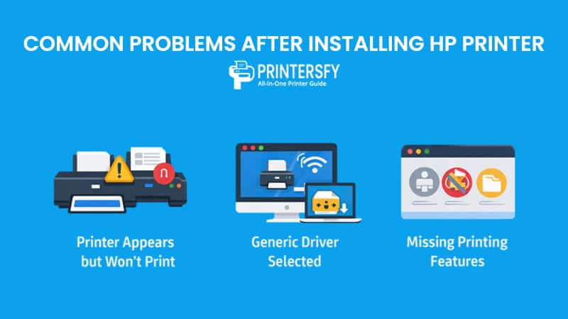 Common Problems After Installing HP Printer Drivers on macOS