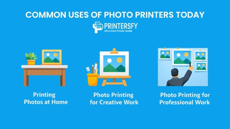Common Uses of Photo Printers Today