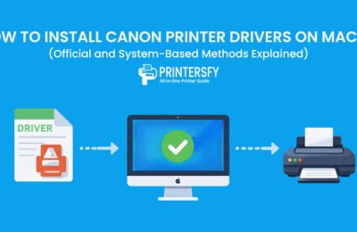 How to Install Canon Printer Drivers on macOS (Official and System-Based Methods Explained)