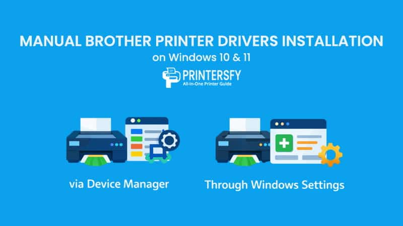 Installing Brother Printer Drivers on Windows 10 & 11 (Primary Method)