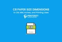 C8 Paper Size Dimensions Chart (CM, MM, Inches) and Printing Uses