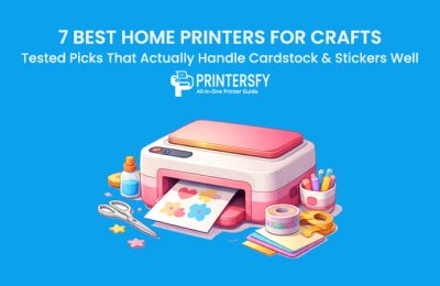7 Best Home Printers for Crafts: Tested Picks That Actually Handle Cardstock & Stickers Well